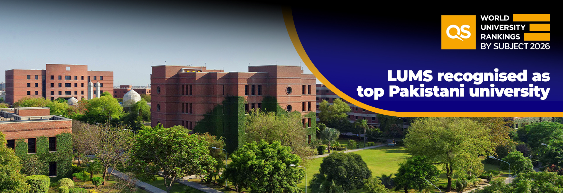 LUMS Recognised Among Leading Universities Across South Asia and Asia